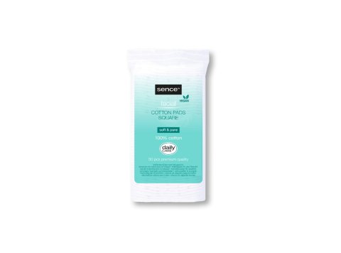 SENCE BEAUTY COTTON PADS 50 ST SOFT & PURE