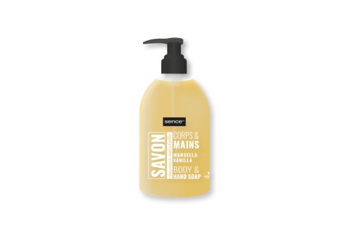 SENCE LICHAAM- & HANDZEEP MET POMP MARSELLA VANILLE 500 ML