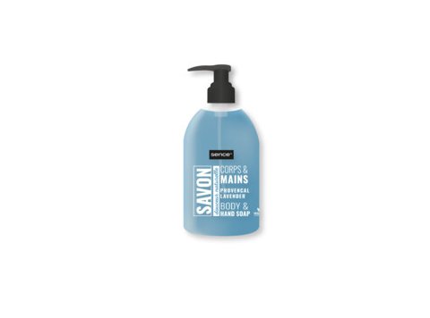 SENCE LICHAAM- & HANDZEEP MET POMP PROVENCAL LAVENDER 500ML