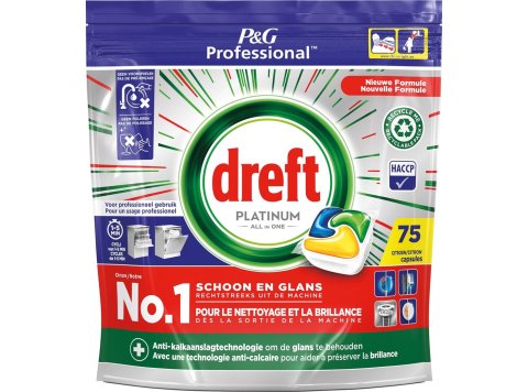 DREFT VAATWASTABS PLATINUM 75ST CITROEN