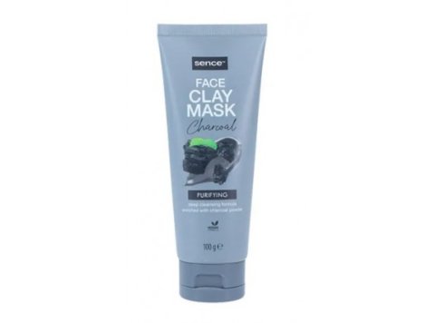 SENCE GEZICHTSMASKER CHARCOAL CLAY 100GR