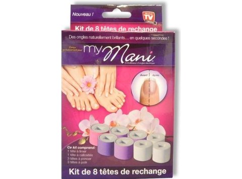 MY MANI NAGELVERZORGINGSKIT NAVULLING MET 8 KOPPEN