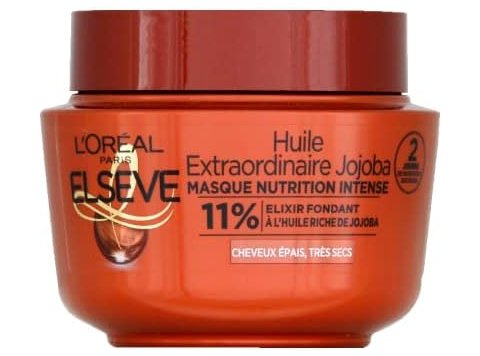 L'OREAL ELSEVE MASQUE HUILE JOJOBA 310ML CHEVEUX EPAIS