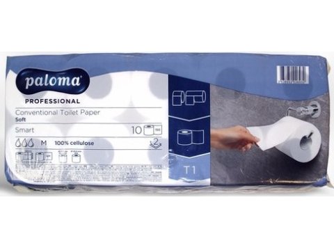 TOILETPAPIER PALOMA 2-L 8x10 ROL 150 VEL