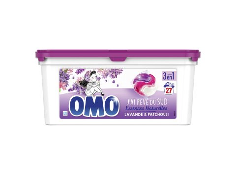 OMO PODS 3 EN 1 J'AI REVE DU SUD 27SC LAVANDE & PATCHOULI