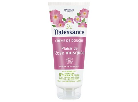 NATESSANCE DOUCHE 200ML PLAISIR DE ROSE MUSQUÉE
