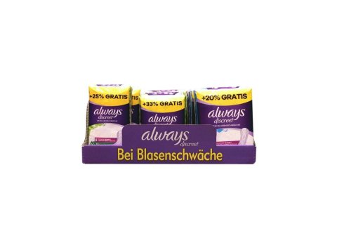 ALWAYS DISPLAY 18 STUKS INLEGKRUISJES
