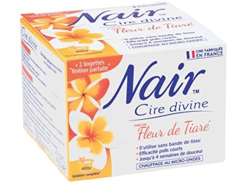 NAIR CIRE DIVINE FLEUR DE TIARE 400GR