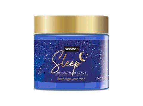 SENCE WELLNESS SEA SALT BODY SCRUB 500GR SLEEP