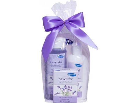 KAPPUS LAVENDEL SET SOAP 125 GR GEL DOUCHE 250 ML - BODY LOTION 200 ML