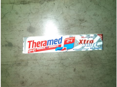 THERAMED TANDPASTA 75 ML 16H FRESH XTRA WHITE