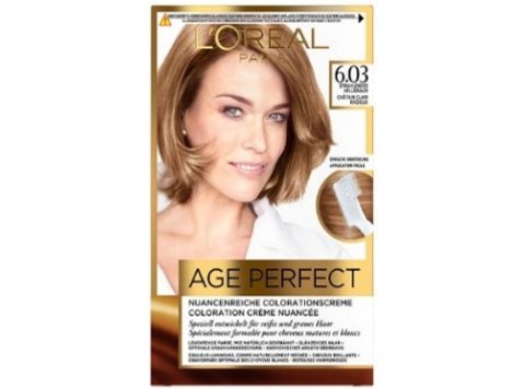 L'OREAL PARIS HAARKLEURING 6.03 STRALENDLICHTBRUIN AGE PERFECT