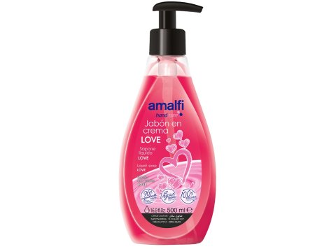 AMALFI HANDZEEP 500ML MET POMP JABON EN CREMA LOVE