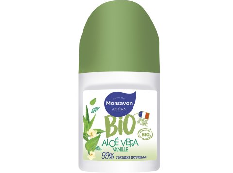 MONSAVON DEO ROLLER 50ML BIO ALOE VERA VANILLE