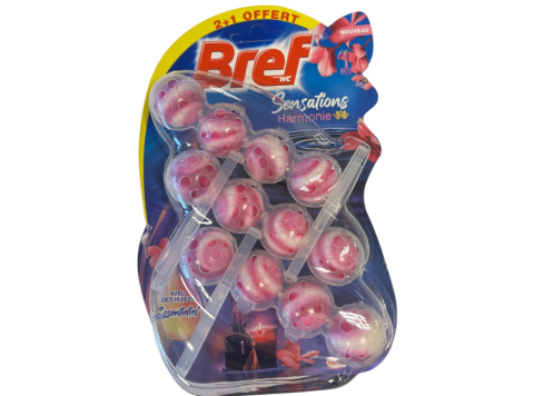 BREF WC HANGER SENSATIONS HARMONIE 3X50GR