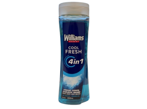 WILLIAMS EXPERT DOUCHEGEL 4IN1 COOL FRESH 600ML