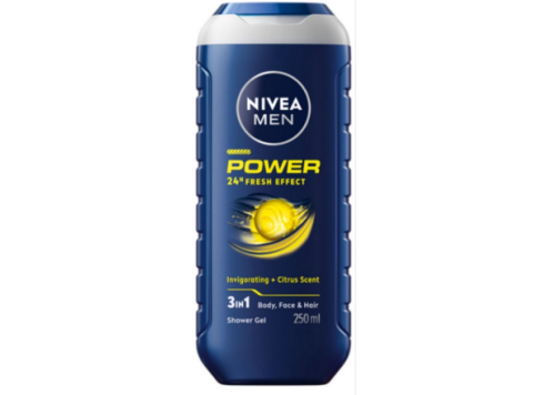 NIVEA DOUCHE POWER REFRESH FOR MEN 250ML