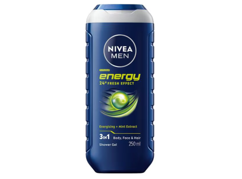 NIVEA DOUCHE 250ML ENERGY FOR MEN