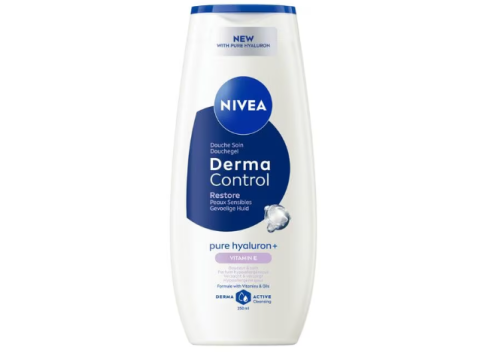 NIVEA DOUCHECREME DERMA CONTROL RESTORE 250 ML