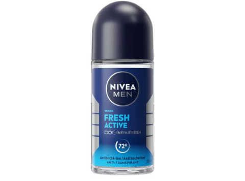 NIVEA DEO ROLLER FOR MEN 50 ML FRESH ACTIVE