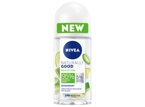 NIVEA DEO ROLLER 50ML NATURALLY GOOD ALOE VERA