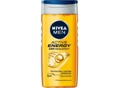 NIVEA DOUCHE POWER REFRESH FOR MEN 250ML