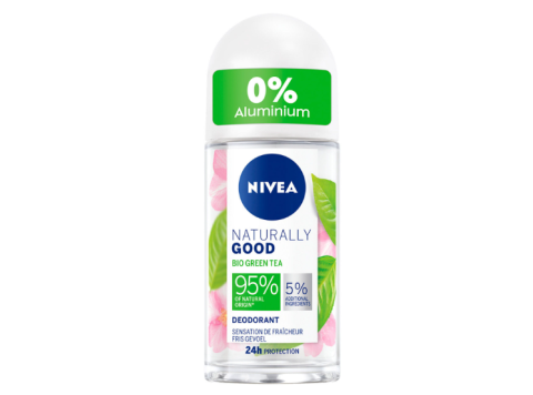 NIVEA DEO ROLLER 50ML NATURALLY GOOD GREEN TEA