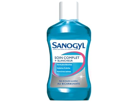 SANOGYL MONDWATER SOIN COMPLET + BLANCHEUR 500ML