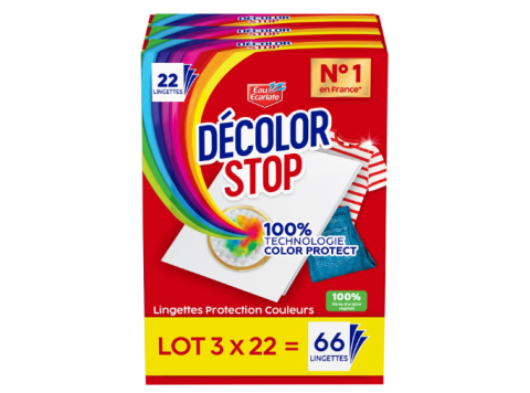 DECOLOR STOP LOT DE 3 X 22 DOEKJES
