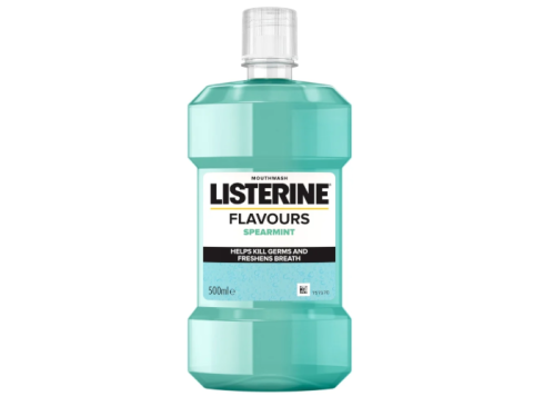 LISTERINE MONDWATER 500ML SPEARMINT