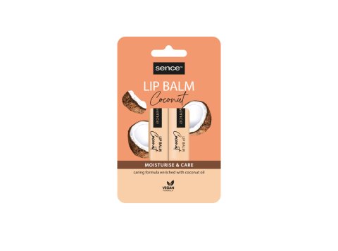 SENCE LIPPENBALSEM COCONUT 2 X 4,3GR