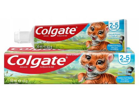 COLGATE TANDPASTA 50 ML VOOR KINDEREN 2-5 JAAR CARIES