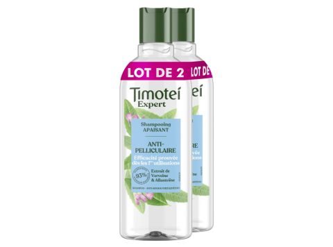 TIMOTEI EXPERT SHAMPOO ANTI ROOS 2X300ML