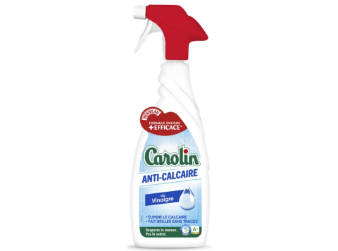 CAROLIN SPRAY ANTI CALCAIRE VINAIGRE 650ML