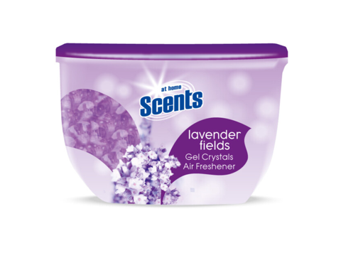 AT HOME SCENTS GEL DÉSODORISANT CRISTAUX LAVANDE 150GR