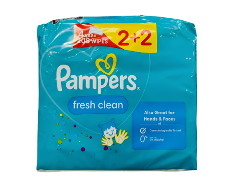 PAMPERS DOEKJES FRESH CLEAN 4X52ST