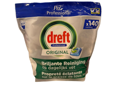 DREFT PROFESSIONAL VAATWASTABS ORIGINAL 140PCS