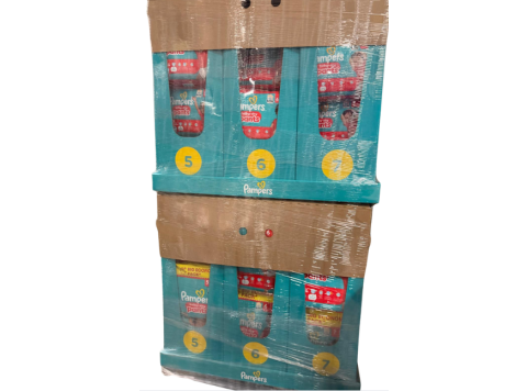 PAMPERS DISPLAY 58ST