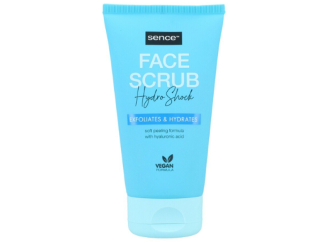 SENCE HYDRO SHOCK FACE SCRUB 150ML TUBE