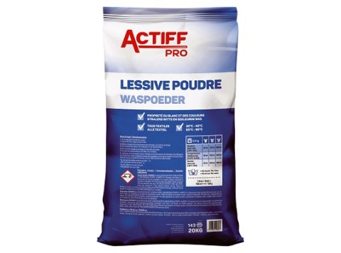 ACTIFF PRO WASPOEDER 20 KG