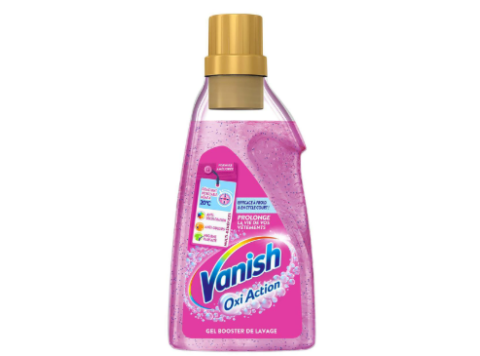 VANISH OXI ACTION STAIN REMOVER 1,5L GEL PINK GOLD