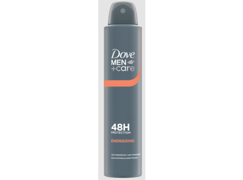 DOVE MEN+CARE DEO SPRAY 200ML ENERGISING