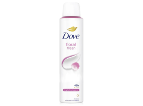 DOVE DEO SPRAY 200ML FLORAL FRESH