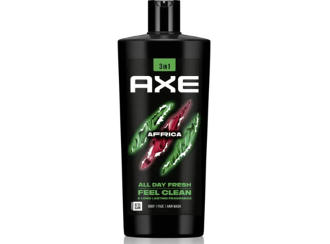 AXE SHAMPOO & DOUCHE 3IN1 700ML AFRICA