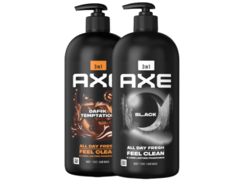 AXE MIX DOOS 9ST 900ML 2SOORTEN