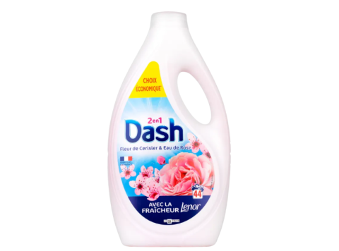 DASH VLOEIBAAR WASMIDDEL 2IN1 CHERRY BLOSSOM & ROSE WATER1,98L 44SC