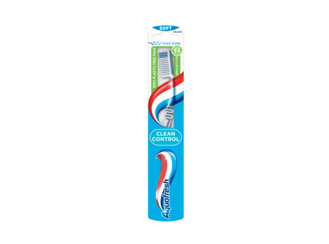 AQUAFRESH TANDENBORSTEL FLEX ZONE CLEAN CONTROL SOFT