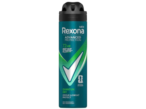 REXONA DEODORANT SPRAY FOR MEN QUANTUM DRY 200ML
