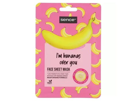 SENCE GEZICHT SHEET MASK 20ML I'M BANANAS OVER YOU