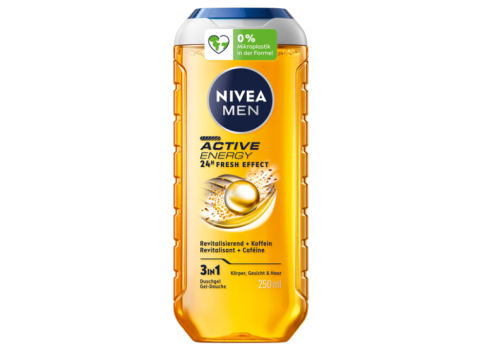 NIVEA MEN DOUCHE ACTIVE ENERGY 250ML (92839)
